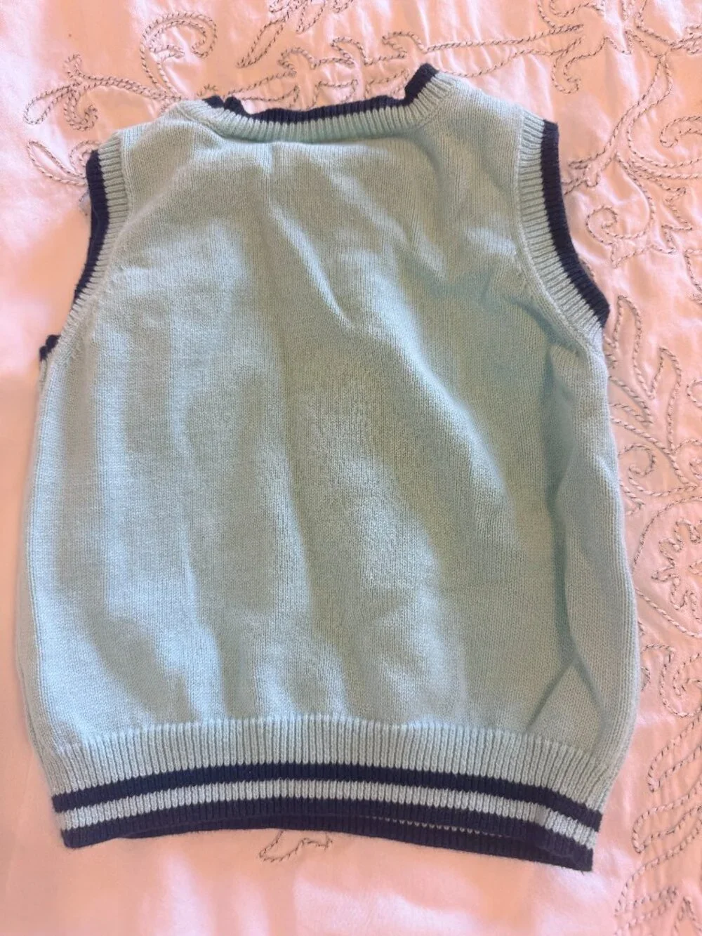Koala Baby‎ Boys Golf Themed Sweater Vest Green Size 12 Months